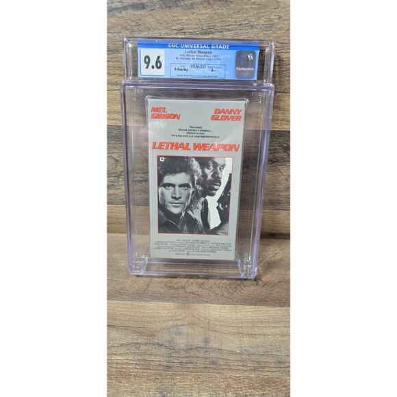 Lethal Weapon CGC 9.6 A++ Seal Graded 1991 VHS